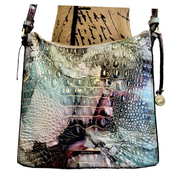 Brahmin Katie - Nirvana Melbourne Collection Crossbody w/ Registration Card NWOT